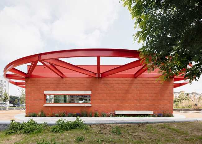 Restobar Mama- a sustainable restaurant in a park