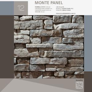 Stone Covering Panel Profile Montepanel model