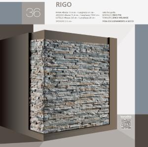 Stone Cladding Profile Panel Rigo model