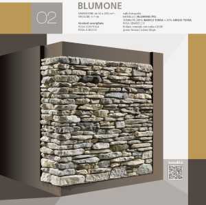 Stone Covering Panel Profile Blumone model