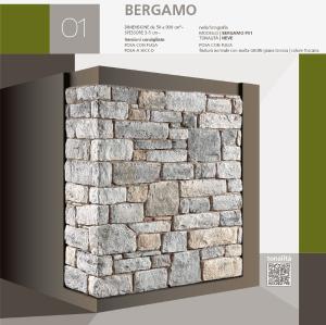 Bergamo Profile Square Stone Covering