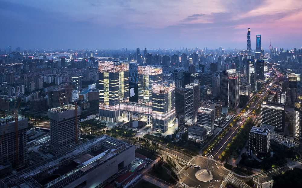 Progettare la connettività: Centro Finanziario Internazionale di Shanghai