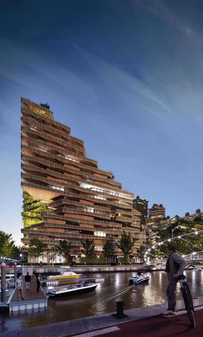 Mitosis XL lleva la arquitectura regenerativa biofílica a los desarrollos urbanos a gran escala. Una solución que