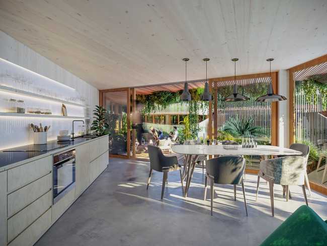 Mitosis XL lleva la arquitectura regenerativa biofílica a los desarrollos urbanos a gran escala. Una solución que