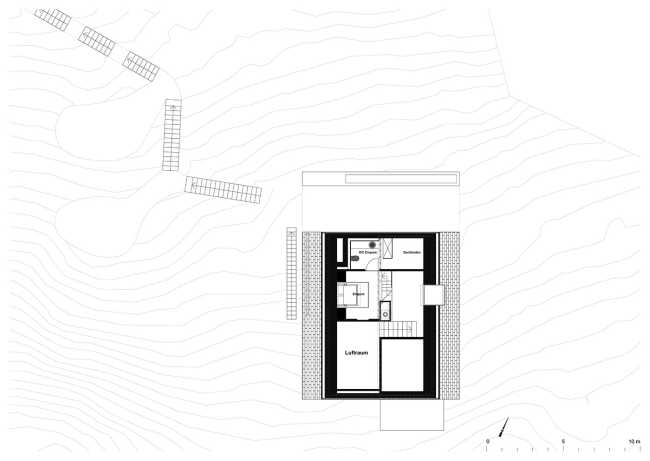 Giochi di altezze e contrasti tra spazi introversi ed estroversi. Abitare tridimensionale nella Casa vacanze a Bregenzerwald