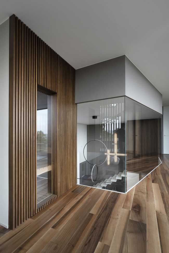 Vivre sur les collines de Turin dans une villa au style contemporain