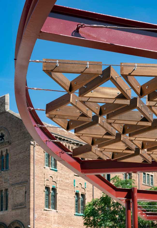 Innovative spaces of special beauty, where flowers and the harmony of place help heal the soul