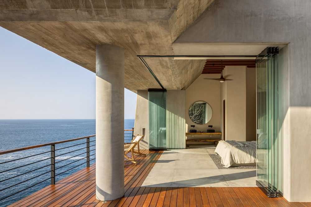 Casa Acantilado. Arquitectura ininterrumpida con el Pacífico