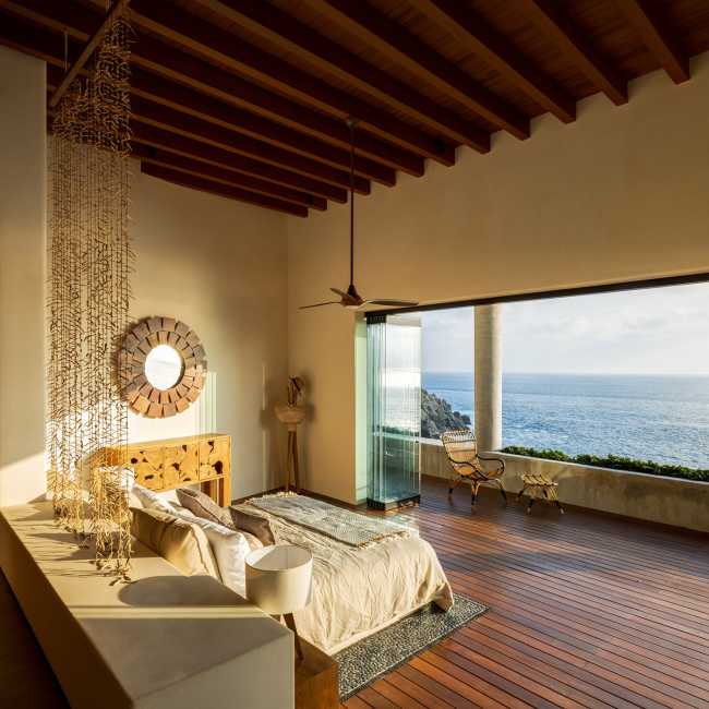 Casa Acantilado. Arquitectura ininterrumpida con el Pacífico