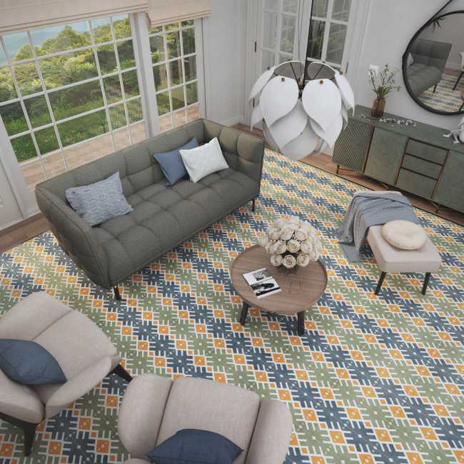 Milan Style Collection of Floors. Textures and colors to tell the interconnections between emotions, dreams and reality