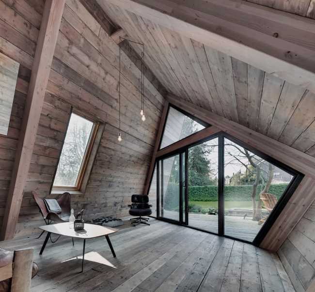 Climber's Cabin: a sustainable escape in the woods of Winchester