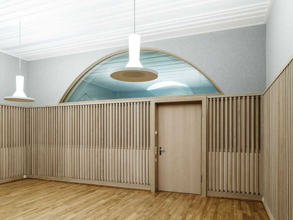 Jazz Campus en Suiza. La improvisación musical y la planificación arquitectónica se entremezclan en un solo ambiente
