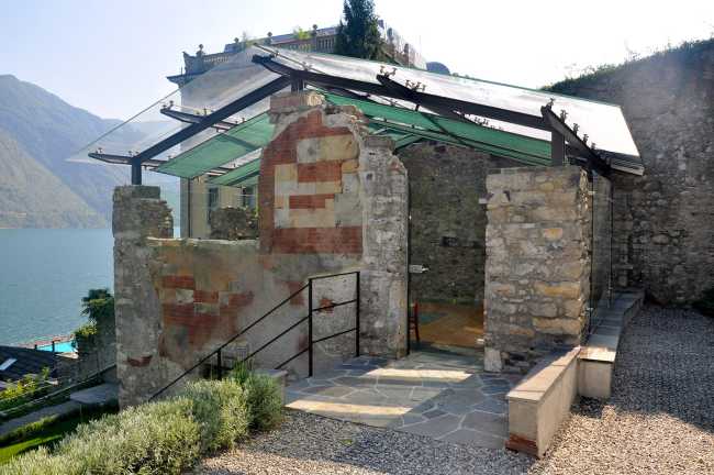 All the way from neglect to new life. The restoration of the ruined tower in the garden of Villa Carlotta on Lake Como