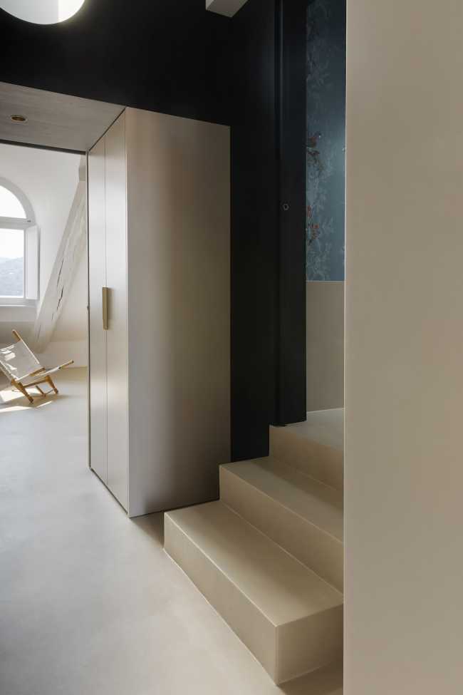 Tailored furnishings and inspiring living spaces in GN Apartment. Metamorphosis of an attic in the heart of Turin