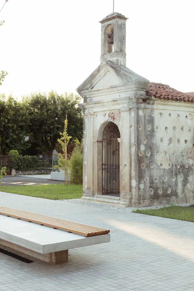 Piazza Campagnola nel comune di Rosà: riqualificazione per una migliore la viabilità