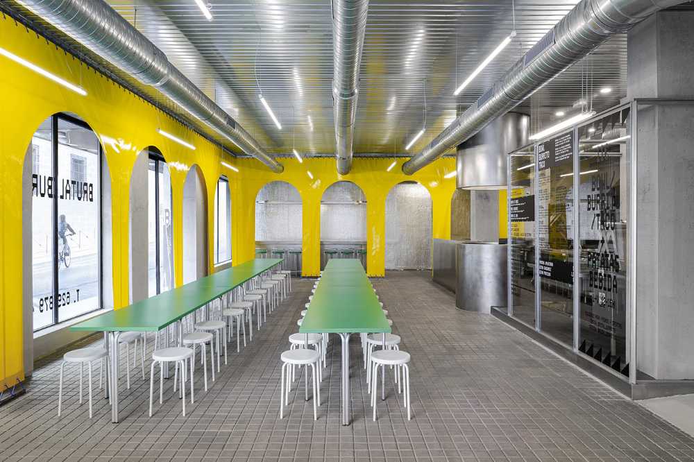 Spontaneity and Reversibility in Brutal Burrito's Design
