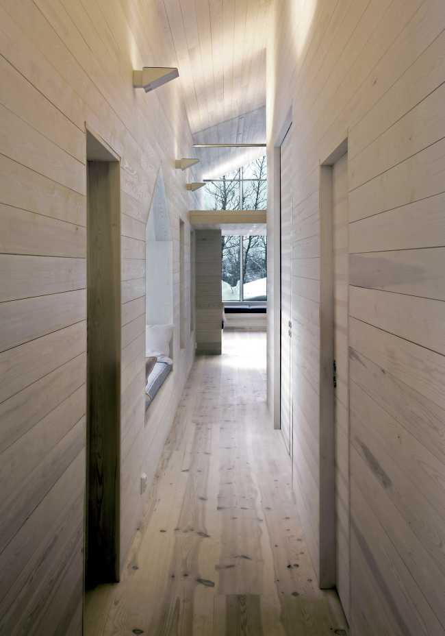 La belleza del Split View Mountain Lodge entre forma y materialidad