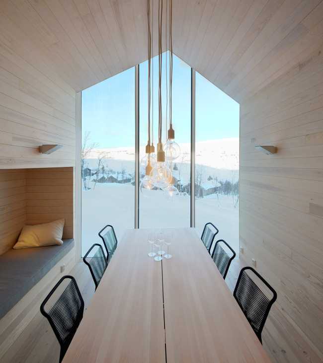 La belleza del Split View Mountain Lodge entre forma y materialidad.