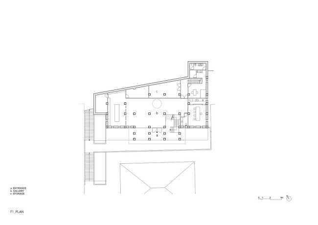 The Fang Zhang Building, an organic unity of form and content. Space inspired by the kong-vacuum concept in order to transcend the mundane