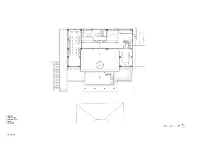 The Fang Zhang Building, an organic unity of form and content. Space inspired by the kong-vacuum concept in order to transcend the mundane