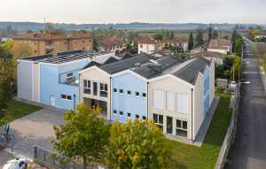 Azienda struttura in legno