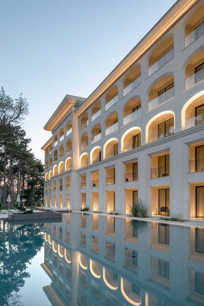 Aquahouse Hotel & SPA. Soil, rock, water and sand inspiration for wellness design