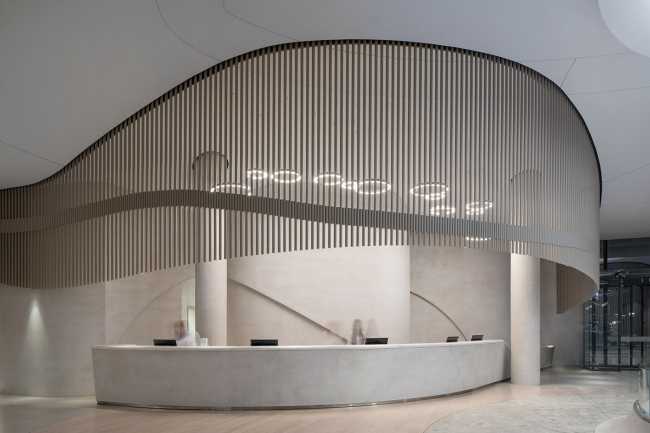 Aquahouse Hotel & SPA. Soil, rock, water and sand inspiration for wellness design