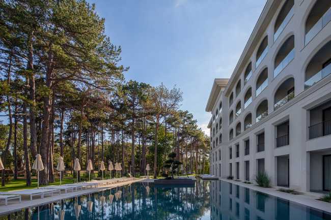 Aquahouse Hotel & SPA. Soil, rock, water and sand inspiration for wellness design