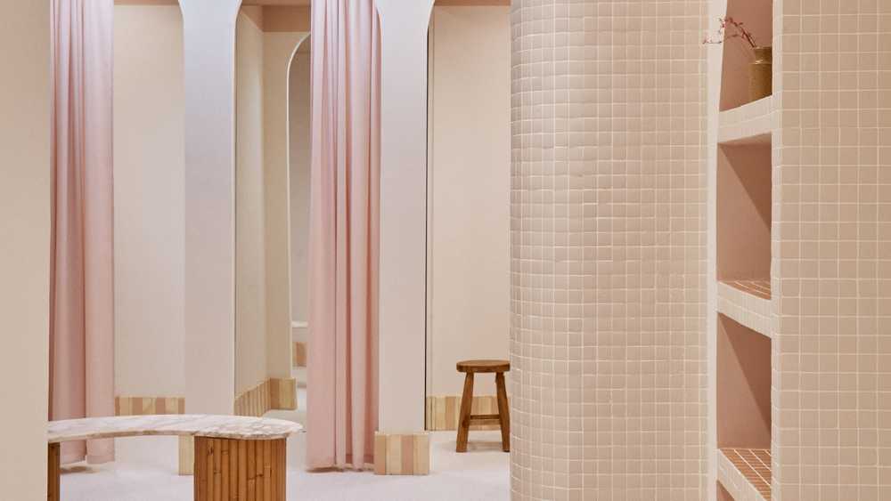 An&Be store in Madrid, where fashion and architecture converse.