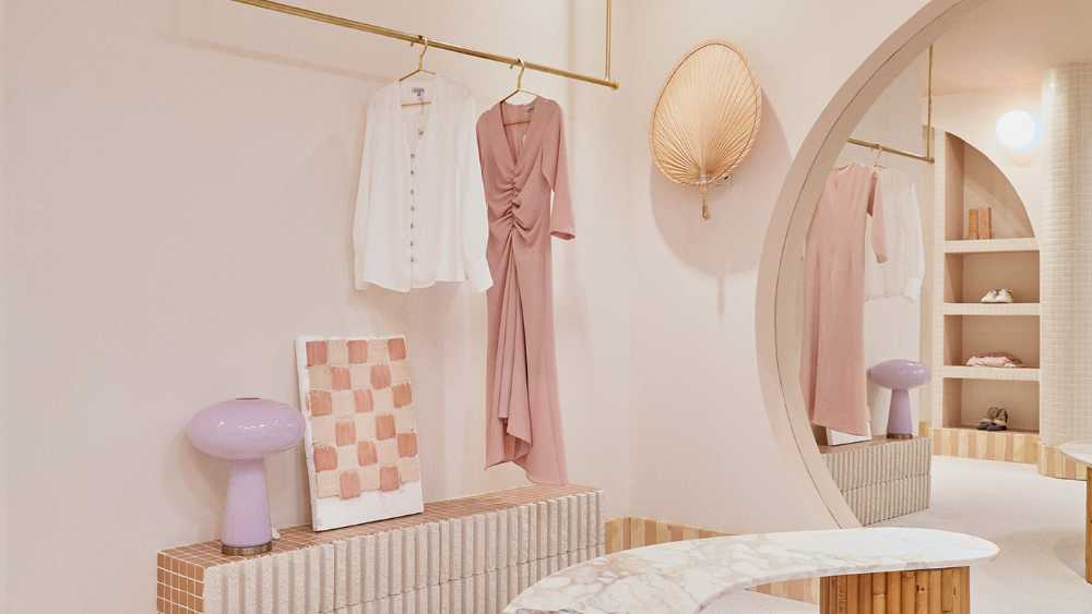 An&Be store in Madrid, where fashion and architecture converse.