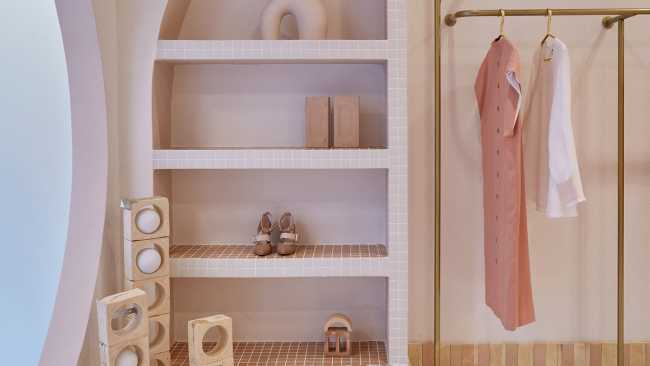 An&Be store in Madrid, where fashion and architecture converse.