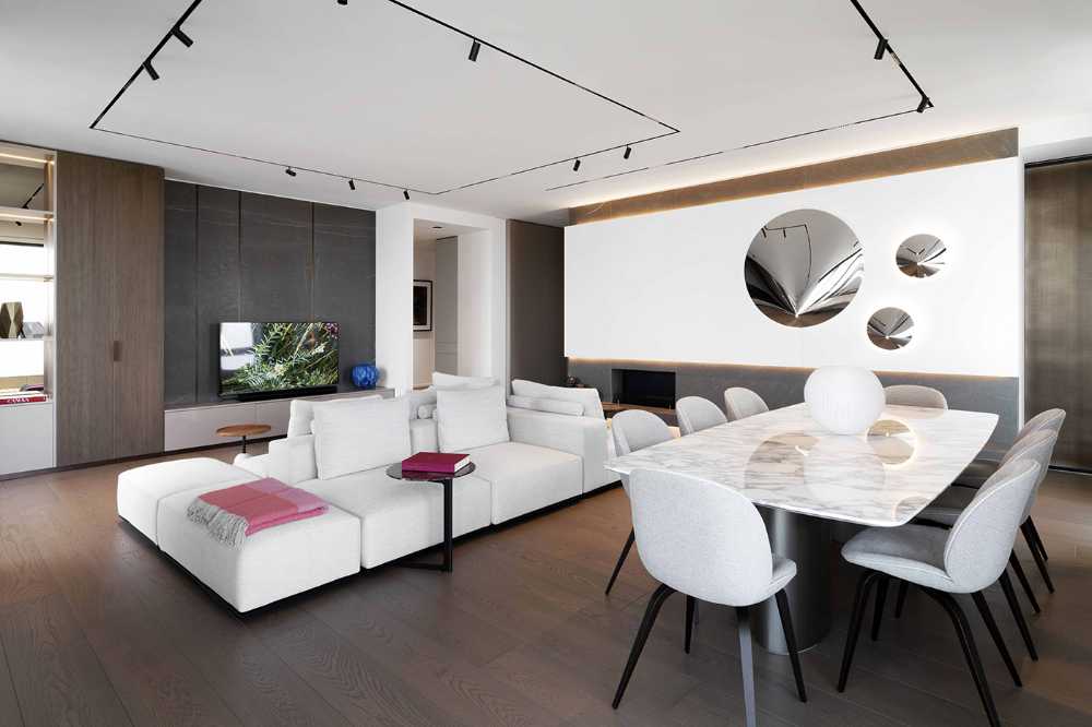 Solaria Tower in Milan, luxury interior design on the upper floors