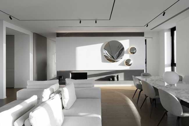 Solaria Tower in Milan, luxury interior design on the upper floors