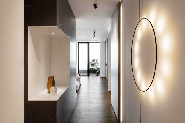 Solaria Tower in Milan, luxury interior design on the upper floors