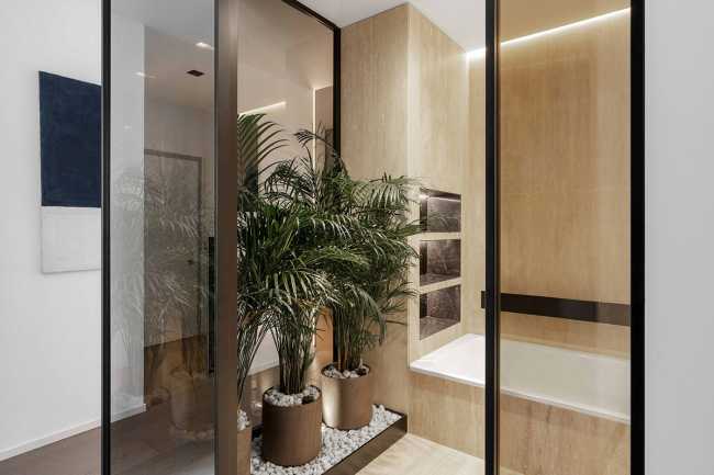 Solaria Tower in Milan, luxury interior design on the upper floors