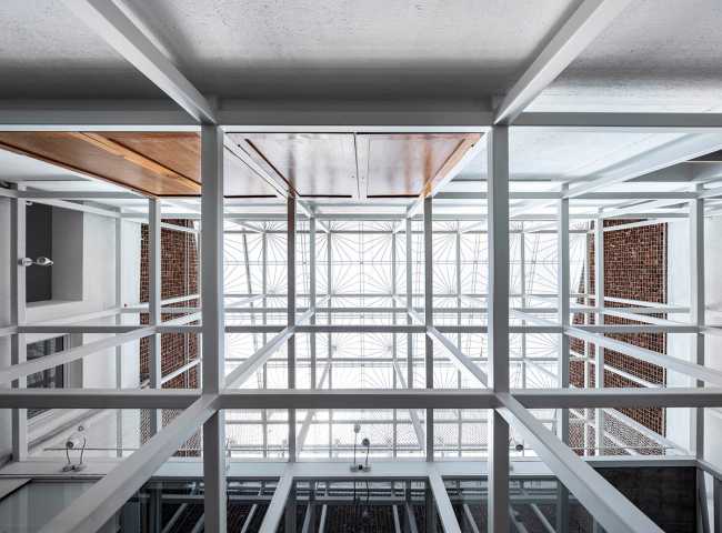 Andamiaje de acero protagonista de la nueva Scaffold House