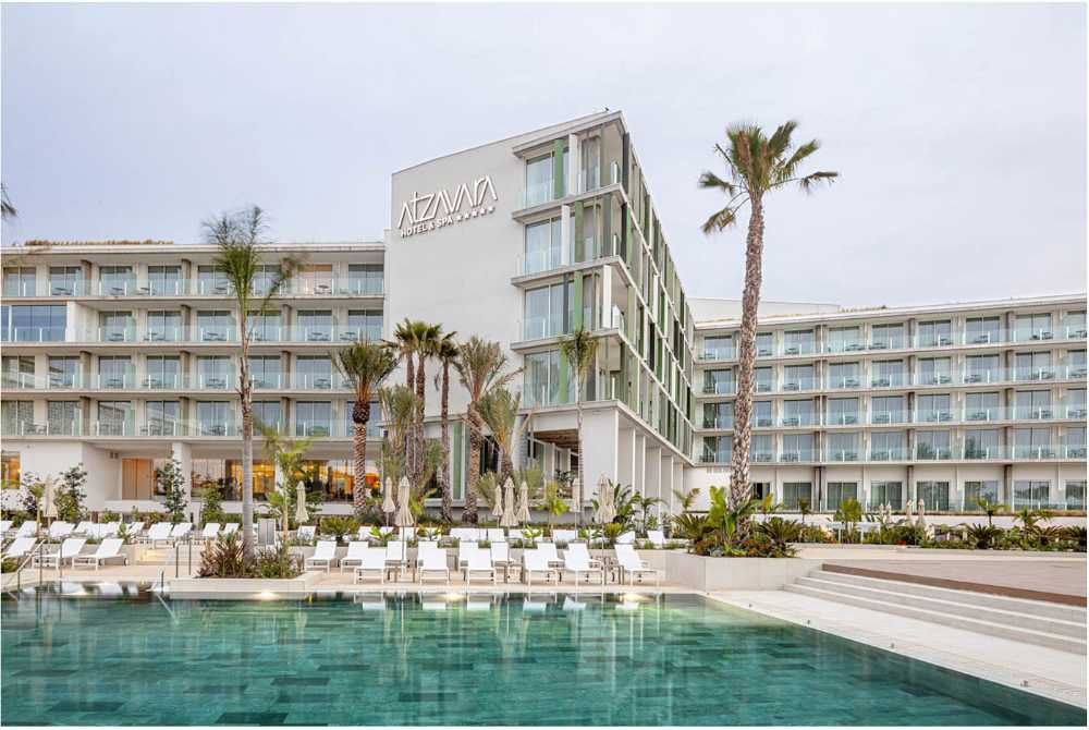 The Architecture of Hotel Atzavara intended as a two-way dialogue both with the viewer and between the elements of the composition