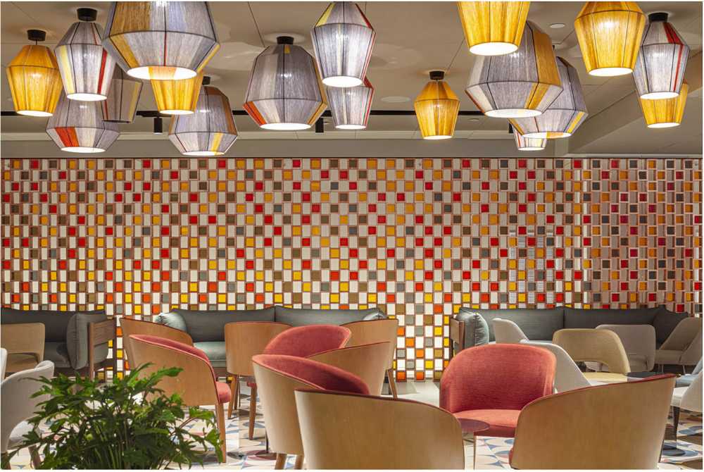 The Architecture of Hotel Atzavara intended as a two-way dialogue both with the viewer and between the elements of the composition