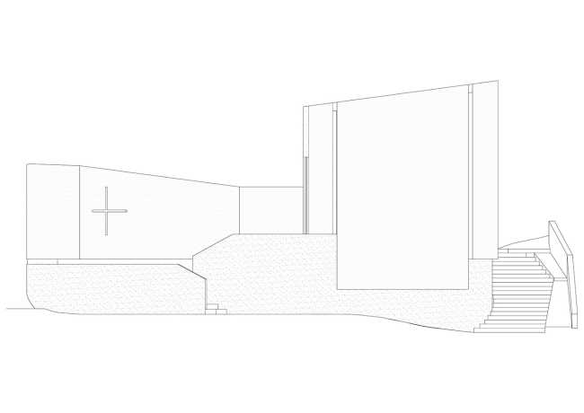 Stella Maris Chapel located among fishermen's self-built houses