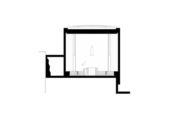 Stella Maris Chapel located among fishermen's self-built houses