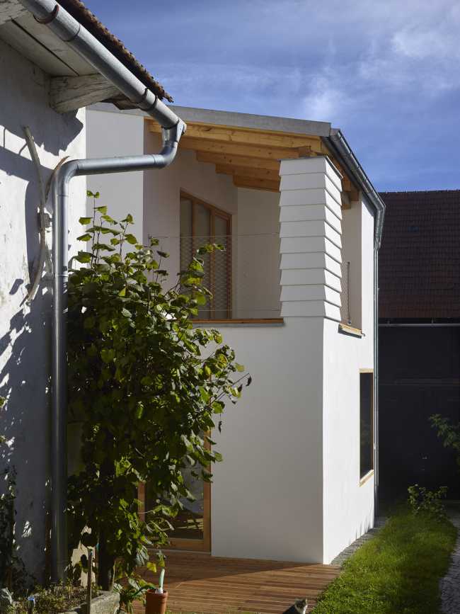 La Casa nel cortile- un'espansione storica della casa