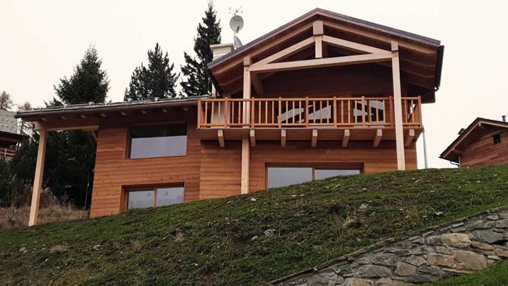 Ricerca dell’eleganza e passione per un modello di casa di montagna originale. Una villa alpina a Chamois
