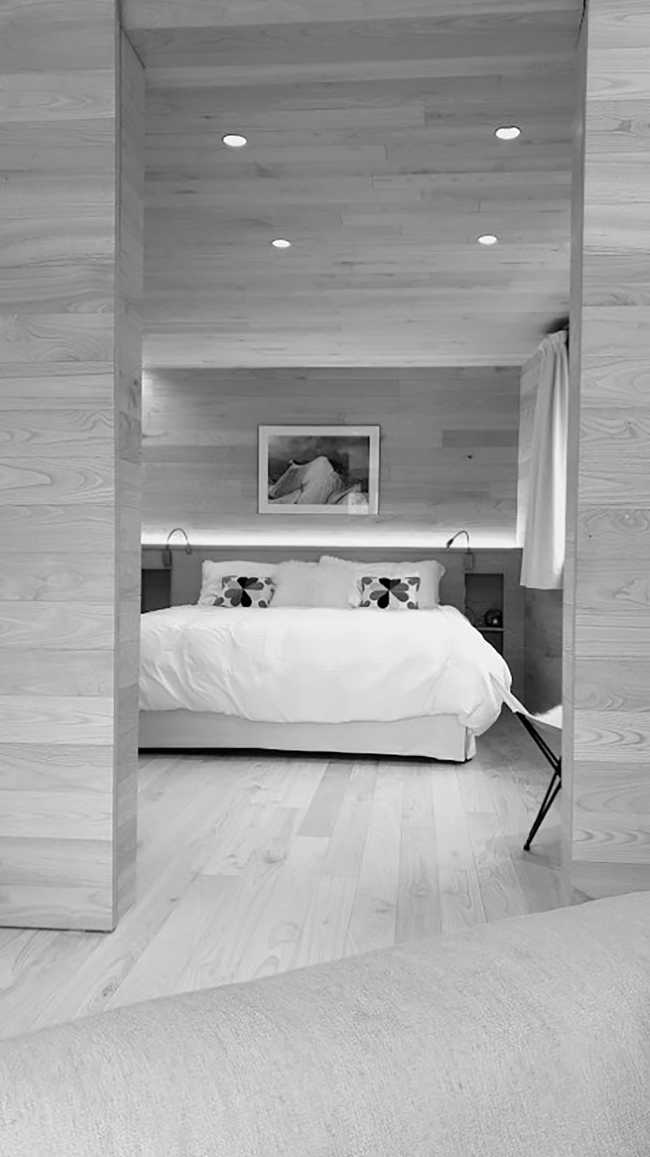 A quest for elegance and passion for an original mountain home model. An alpine villa in Chamois