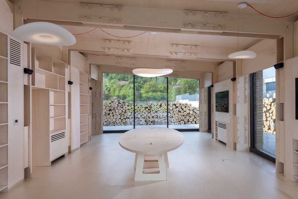 Canale Vigolungo Showroom & Uffici : innovation technologique et architecture durable