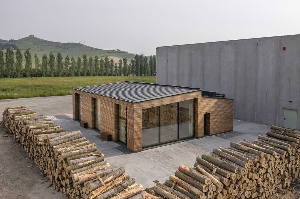 Canale Vigolungo Showroom & Uffici : innovation technologique et architecture durable