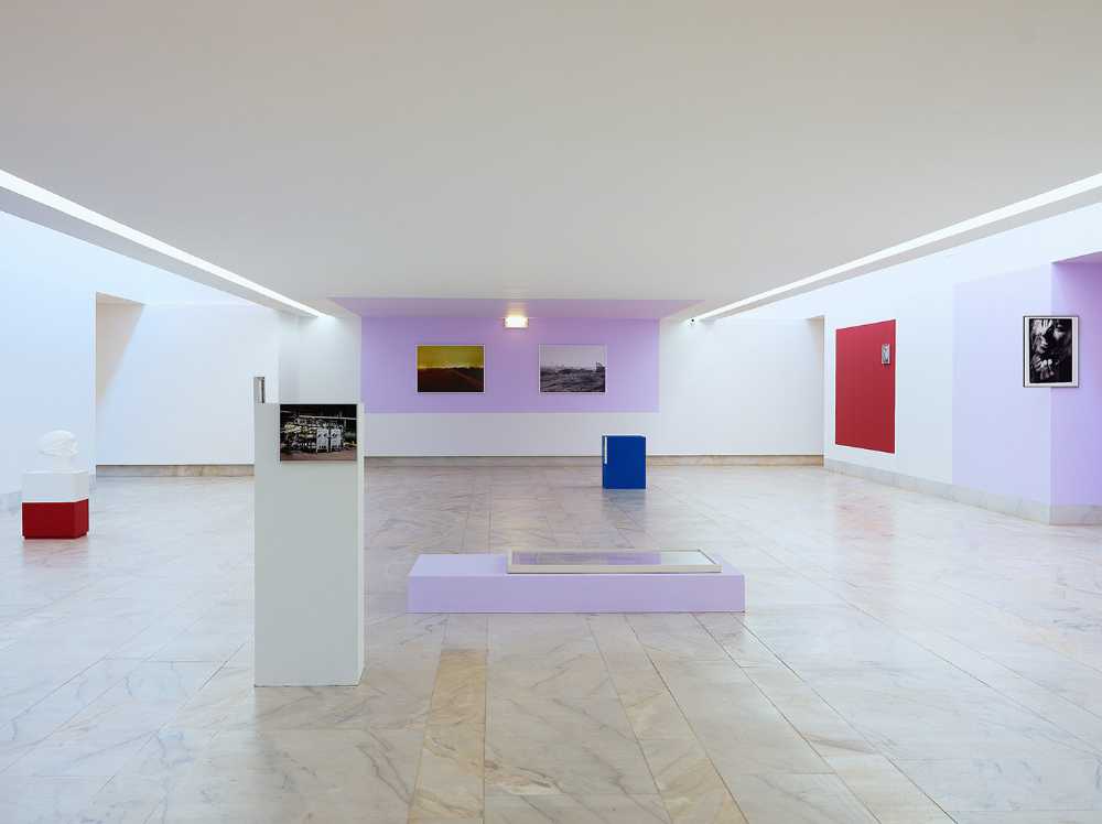 Exhibition design for Nuno Cera's rich work, Distant Lights, in Sines