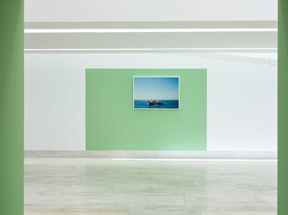 Exhibition design for Nuno Cera's rich work, Distant Lights, in Sines