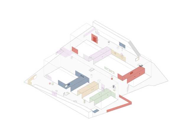 Exhibition design for the rich body of work by Nuno Cera, Distant Lights, in Sines