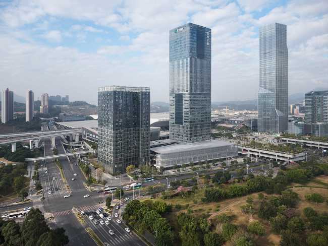 Shenzen Gate: un quartiere verticale più che torri per uffici e residenze