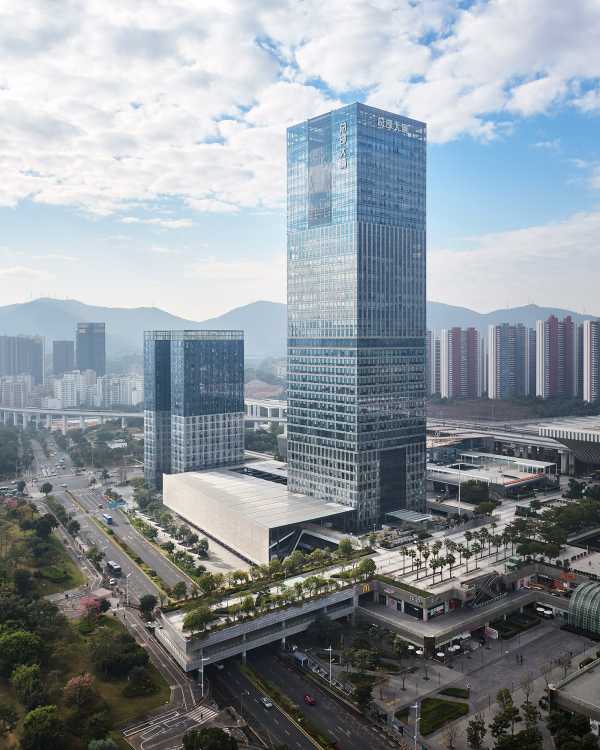 Shenzen Gate: un quartiere verticale più che torri per uffici e residenze